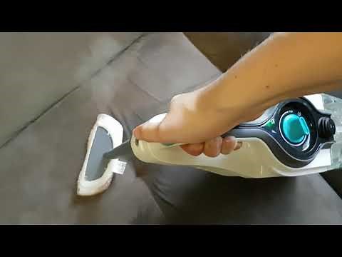 Make it Go - how to steam clean a couch or sofa.. or at least try to! Vax Steam Mop