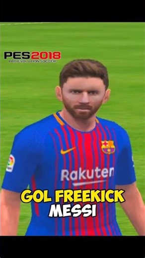Gol Freekick Messi PES 2018 PSP ⚽🔥