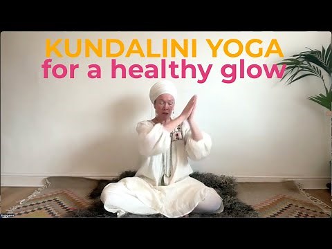 20 minute kundalini yoga for a healthy glow | Kriya to move the glandular system | Yogigems