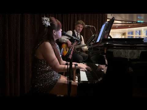 🎶Can’t Take My Eyes Off You 🎶 - Double Vision Duo live on stage