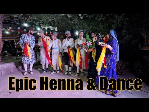 Epic Lori Wedding Henna Night & Traditional Dance Celebration 🎉💃