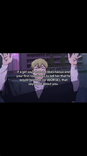 of course male naoya fans receive criticism as well, but I find it ironic how most of the hate towards naoya fans is targeted towards women… #fyp #jujutsukaisen #naoyazenin #jjk