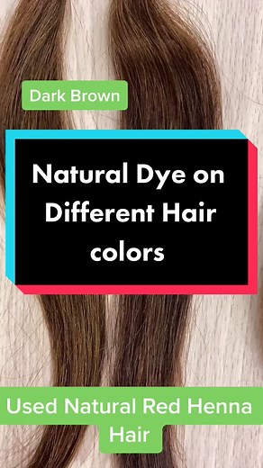 Discover Vibrant Results with Natural Hair Dye!