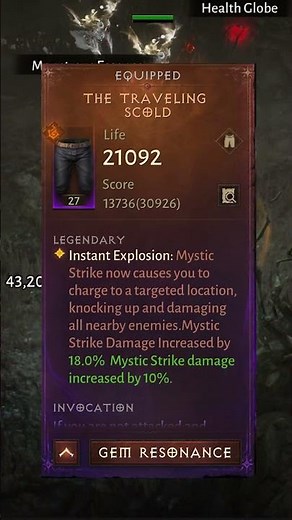 ONE SHOT Monk Farm Build | Diablo Immortal