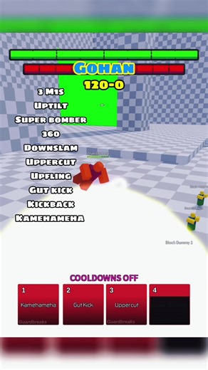 another gohan 120 #relatable #animebattlearena #aba #gohan #dbz | Gohan