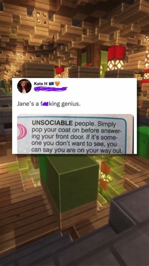 Jane is a genius 🤯