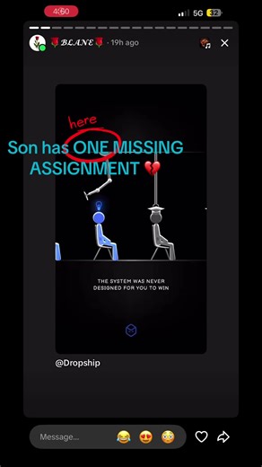 1 missing assignment 💔✌️#viral #fyp #ONE … | the assignment