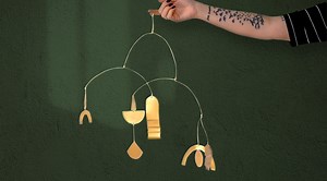Kinetic Brass Mobiles: Create Beautiful, Reflective, Suspended Decor