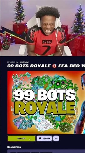 iShowSpeed Gets Travis Scott in 2026😨 #fortnite