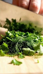 Ultra Realistic Herb Chopping ASMR 🥬🔪 | Perfect Fresh Cut