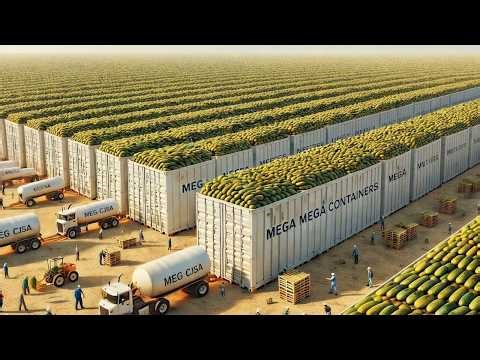 Cucumber Pickles Mega Factory: Processing Millions of Cucumbers for Pickles