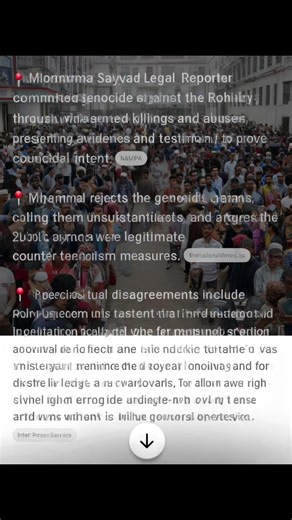 Myanmar's Defense and Rohingya Claims at the ICJ