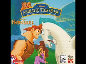 Opening To Hercules Animated Storybook 1997 PC CD-Rom
