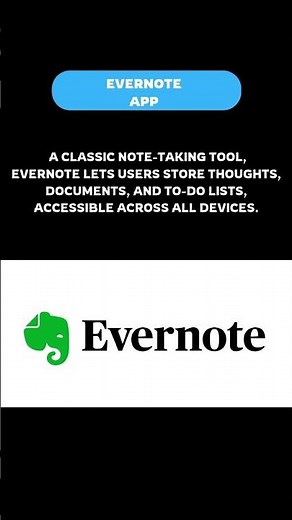 Evernote App: Your Digital Brain for Notes, Tasks, and Ideas