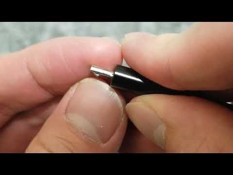 ユルユルのマイクロUSBの調整。ハードオフで買ったものをユルく紹介と修理。