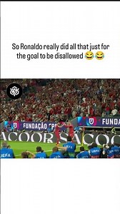 Ronaldo Thought He Scored 💀