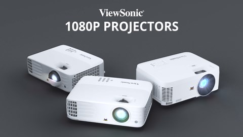 ViewSonic PX703HD 1080p Projector with 3500 Lumens DLP 3D Dual HDMI Sports Mode and Low Input Lag for Gaming, Stream Netflix with Dongle