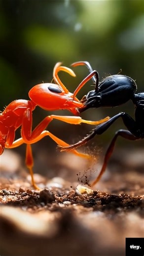 The Tiny War: Fire Ants vs Black Ants! 🐜⚔️