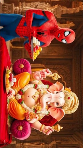 spiderman x ganesha