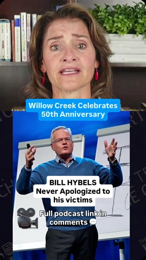 Willow Creek just celebrated 50 years of influence. But influence ≠ faithfulness. Julie Roys & @sentrallance unpack how the seeker-sensitive, corporate megachurch model drew crowds-but failed at discipleship. Plus, the celebrity model drove church leadership to cover up sexual harassment and abuse by Willow Creek’s founding pastor Bill Hybels. We need to learn from these mistakes, not celebrate the model that fed them. You can watch the full podcast on my YouTube channel. Link in the comments 💬