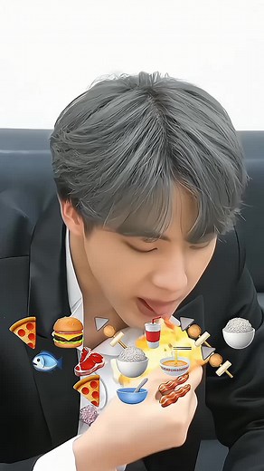 Bts eating 🍔🍚🥤🍕🍢🐟 #jin #namjoon #suga #jungkook #jimin #taehyung #jhope @TikTok #ASMR #mukbang #eating #army #bts