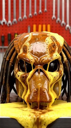 SHOCKING Instant Rust Removal with Fluorescent Yellow Foam! 😮✨