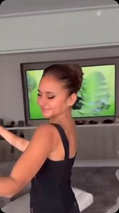 51K views · 5K reactions | Nelly Karim warms up with lively dance moves before her unforgettable stage performance with Tamer Hosny at the Joy Awards. نيلي كريم ترقص في أجواء رائعة قبل عرضها الخاص على المسرج مع تامر حسني في حفل توزيع جوائز جوي لعام ٢٠٢٥ | Enigma Magazine | Facebook