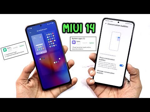 MIUI 14 System Launcher & Setting Etc System Apps Update