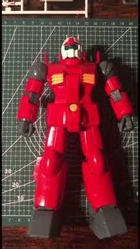 Speed building & posing 2001 MG 1/100 RX-77-2 Guncannon #gunpla #mastergrade