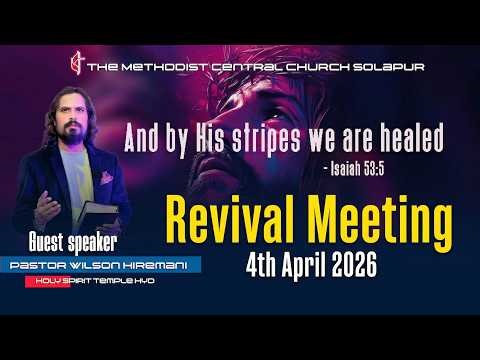Revival Meeting Day 1 Methodist Church Solapur