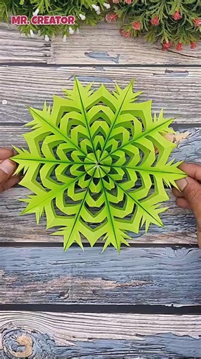 36K views · 348 reactions | Paper Craft Christmas reels Making Tutorial #EasyChristmasCraft #ChristmasDecor #DIY | Mr. Creator | Facebook