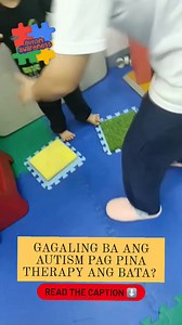 ⚠️ AUTISM AWARENESS ⚠️ Mahalagang paalala ang AUTISM o ASD ay hindi nagagamot ngunit ito ay manageable kung kaya't napa ka importante ng early diagnosis - early therapy management upang maagang maagapan ang neurodevelopmental abilities ng isang batang may autism 🧩 Ngunit ito ay depende sa severity ng condition ng isang individuals 🧩 Mahalagang bahagi ng autism ang early therapy, ang therapy ay makakatulong sa pagpapabuti ng mga sintomas ng autism, lalo na kung maagang nagsisimula. Narito ang m