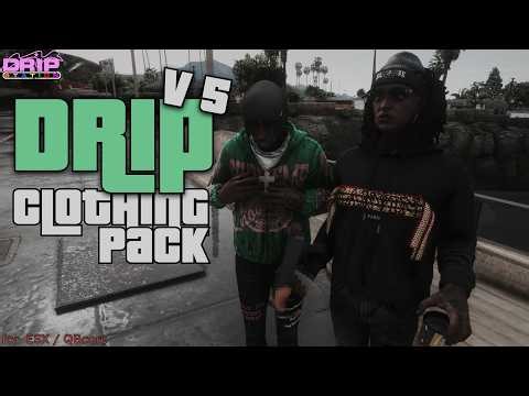 DripStation Male V5 | FiveM Clothing Pack | GTA 5 Newest Clothes | Best Clothes Pack for GTA RP 2026