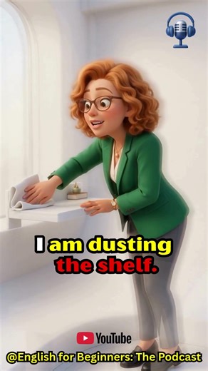 Learn Useful Daily English Verbs | English Speaking 🧹