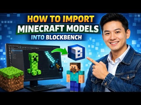 How to IMPORT MINECRAFT MODELS into Blockbench (Step by Step)