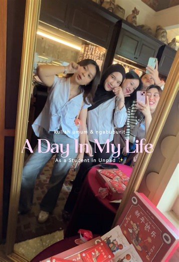 adiml lagii edisi kuliah umum sambil ngabuburit with my friend, seruu bgtt 💖✨ #adayinmylife #collegelife #unpad #vlog #minivlog