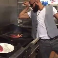 61K views · 543 reactions | Sandro's brilliant Salt Bae impression!  | Slash Football | Facebook