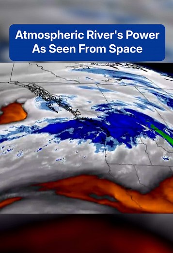 This atmospheric river pummeled the PNW this week with heavy rain. The strength of this weather system is seen here using satellite imagery.