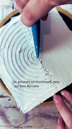 Es geht nicht nur darum, was du siehst –sondern was du dabei fühlst. 💛 #abstractpainting