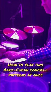 Play Afro-Cuban Cowbell Patterns!