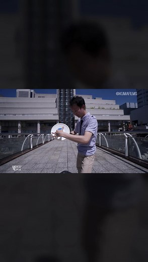 152K views · 937 reactions | Plate spinning trick  / feat. Masayuki Furuya /  Kuma /  Emrod - Espera / #kumafilms #juggling #playespinning | Kuma | Facebook