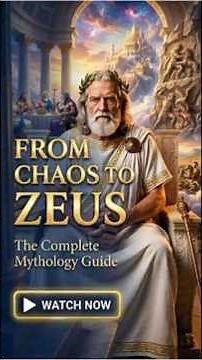 FROM CHAO TO ZEUS - The Complete Mythology Guide #GreekMythology #AncientGreece #MythologyExplained