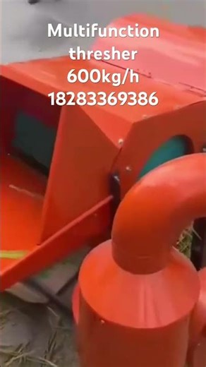Multifunction thresher,600kg/h,high capacity.suitable for all kinds grain.#threshermachine #factory