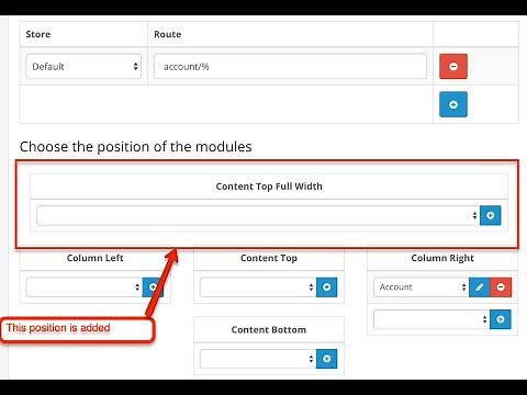 How to show full width in OpenCart 3?