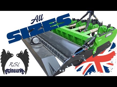 RSL Track Graders Size Comparison. Under one roof for the first time