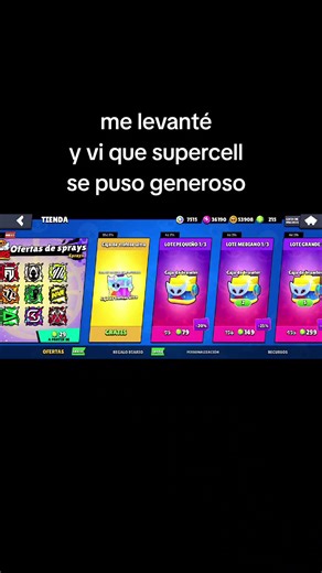 se puso generoso ehh#cajas #tik_tok #supercell #brawl #squeak