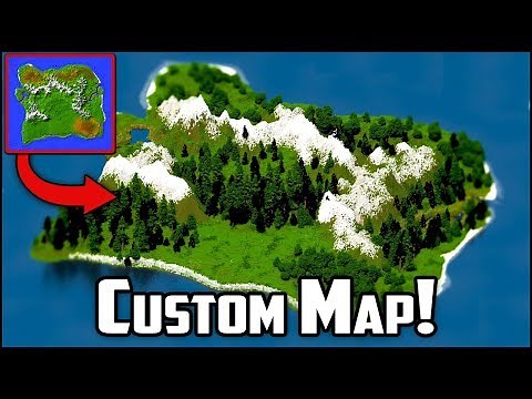 Minecraft Worldpainter Timelapse + DOWNLOAD: Medieval Terrain Map!