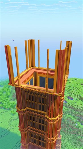 Building the BIG BEN in Minecraft ⏱️