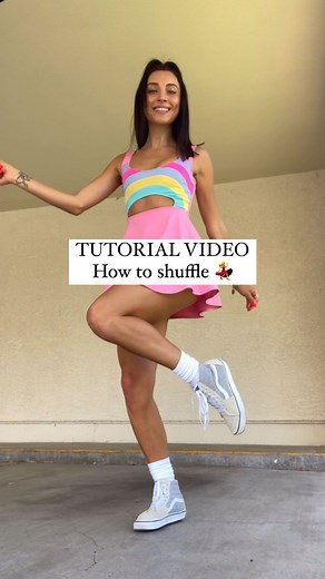 SOFÍASOFÍA | Mini tutorial video. How to shuffle/cuttingshapes. . . #moves #tutorial #shifflestyles #shufflegirl #shuffling #howto #tutorials #footwork... | Instagram