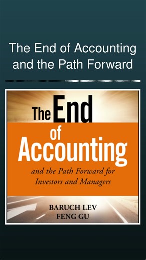 The End of Accounting and the Path Forward
